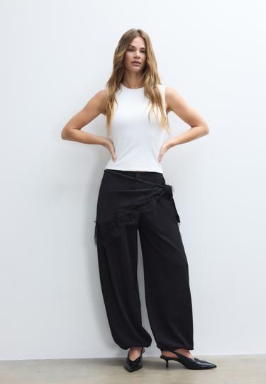 Zara Базовая майка без рукавов