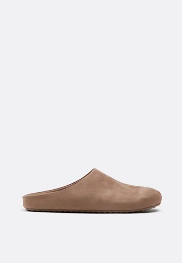 Сабо из искусственной кожи