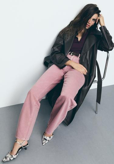 Zara D92 джинсы прямого широкого кроя купить с доставкой.