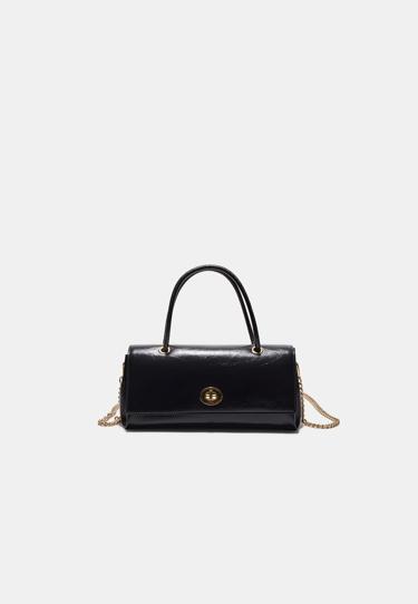 Zara Городская сумка через плечо с двумя ручками