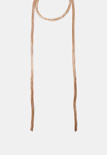 Zara Очень длинное ожерелье