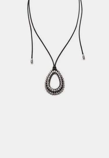 Ожерелье с подвеской на шнурке- Заказать в России