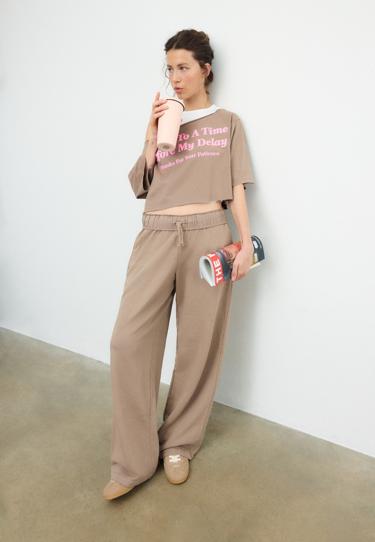 Zara Двойной топ с рисунком купить с доставкой.