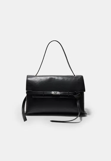 Женская сумка на плечо с металлической застежкой- Заказать в России