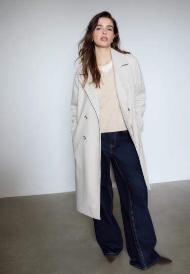 Zara Тренч из мягкой ткани купить с доставкой.