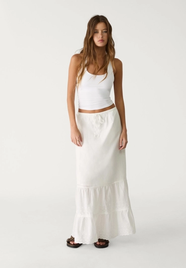 Zara Футболка с горловиной халтер