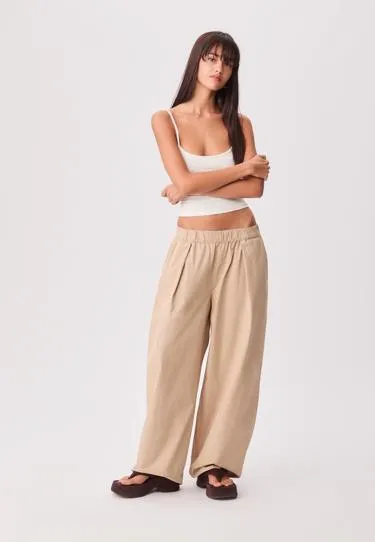 Длинные брюки-бочонки- Заказать в России