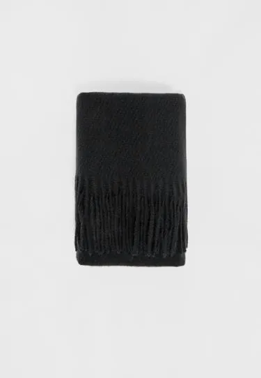 Шарф из ворсистой пряжи- Заказать в России