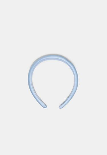Zara Жесткий атласный ободок купить с доставкой.