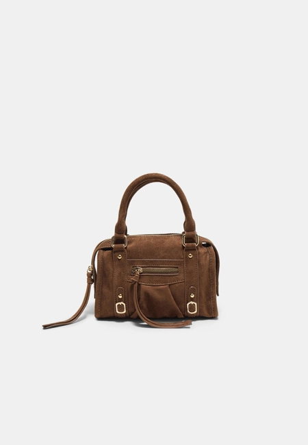 Zara Сумка-боулинг с плечевым ремнем