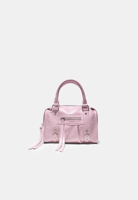 Zara Сумка-боулинг с молнией купить с доставкой.