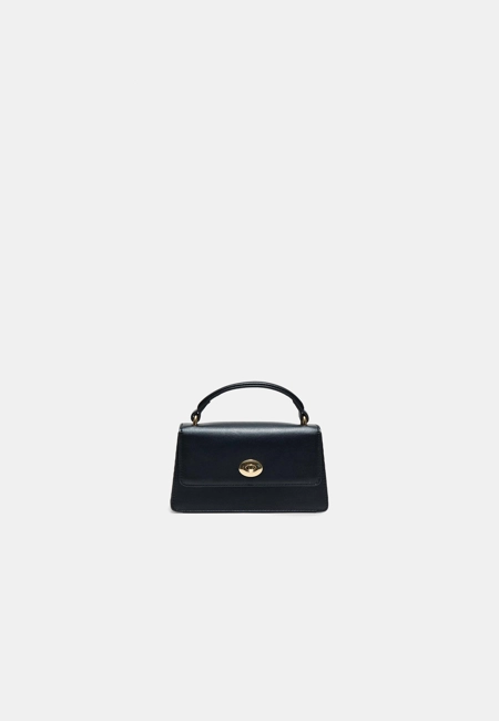 Zara Жесткая сумка с плечевым ремнем