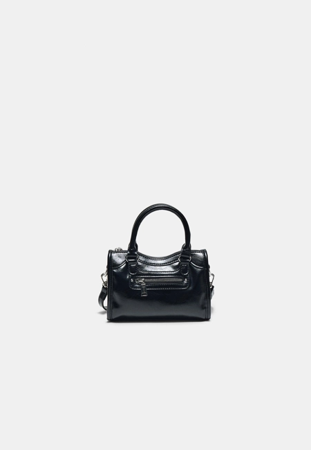 Zara Мини-сумка с плечевым ремнем и карманом
