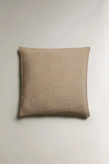 Покрывало PLAIN WASHED LINEN BEDSPREAD CUSHION COVER