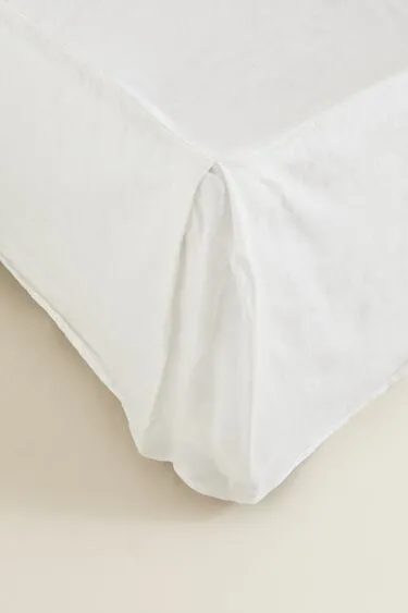 Простынь FADED LINEN VALANCE SHEET