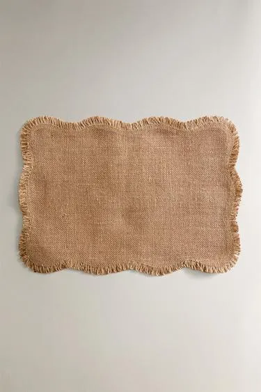 Плетеный подстаканник WAVY JUTE