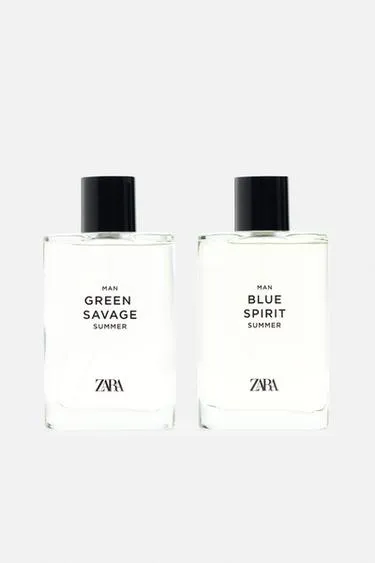BLUE SPIRIT SUMMER + GREEN SAVAGE SUMMER EDT 2 X 90 ML / 3.04 OZ