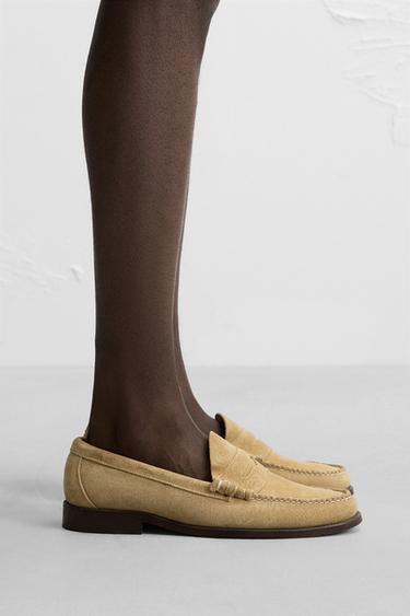 Zara CASTELLANO 1920 ® X ZARA мужские мокасины купить с доставкой.