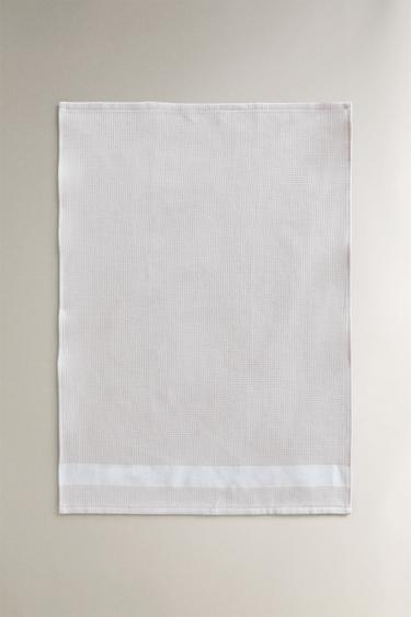 Zara Набор вафельных кухонных полотенец, комплект из 2