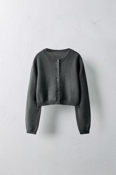 Zara Куртка из 100% кашемира ограниченной коллекции для детей 6-10 лет