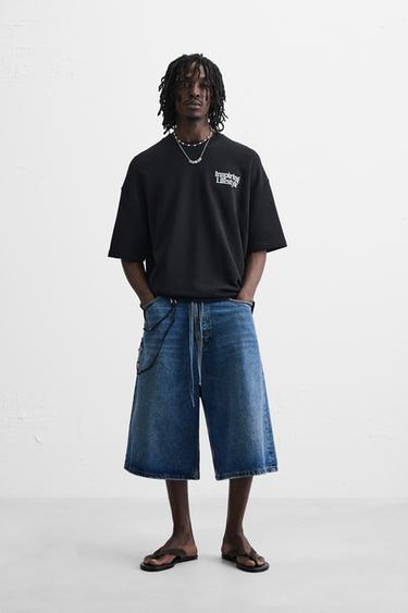 Zara Толстовка с графическими принтами