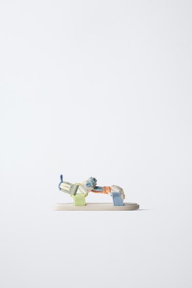 Zara Босоножки технические на липучках