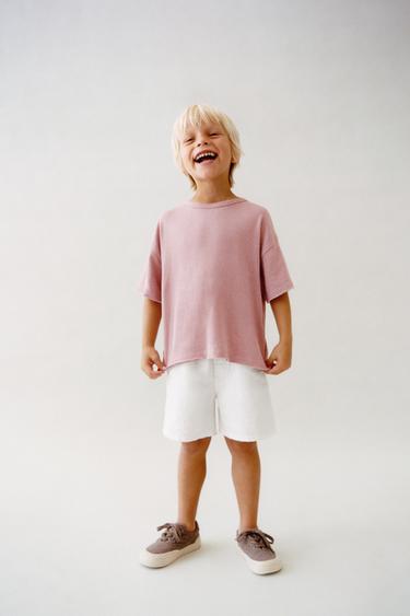 Zara Бермуды из льняной смеси