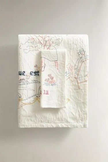 Хлопковый скатерть TOILE DE JOUY