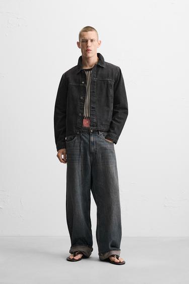 Zara Базовая джинсовая куртка