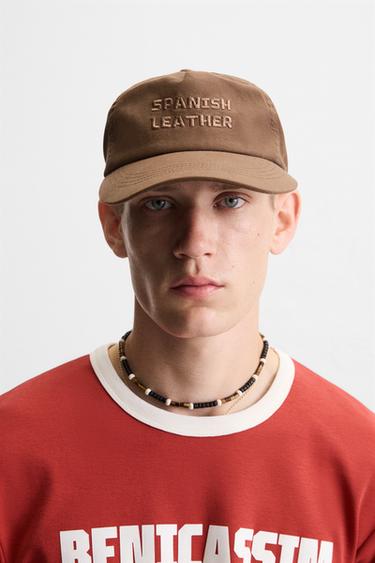 Zara Бейсболка GUITARRICADELAFUENTE WASHED с вышивкой