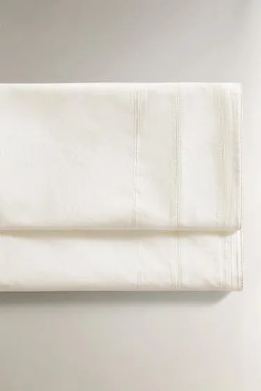Детский плоский простынеб викрошку HEMSTITCHED