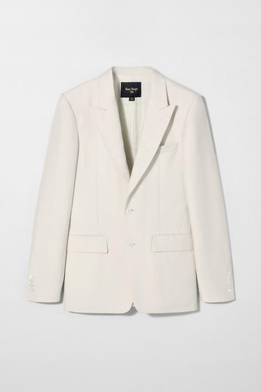 Zara Пиджак SUIT BLAZER BOBBY GILLESPIE X ZARA купить с доставкой.