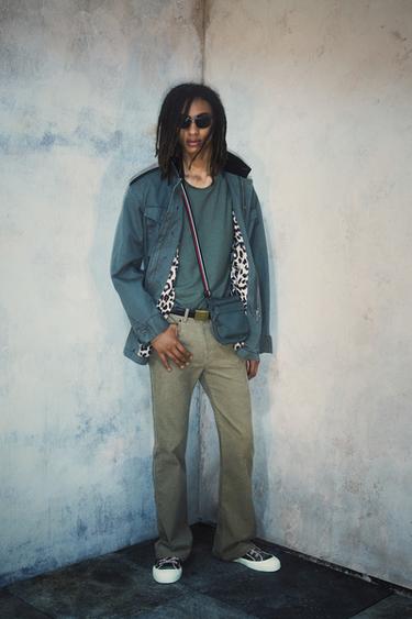 Zara Нейлоновая сумка BOBBY GILLESPIE X ZARA