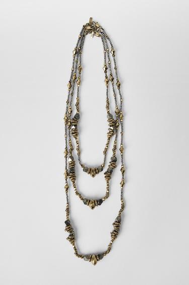 Zara Набор из 3 ожерелий KATE MOSS X ZARA