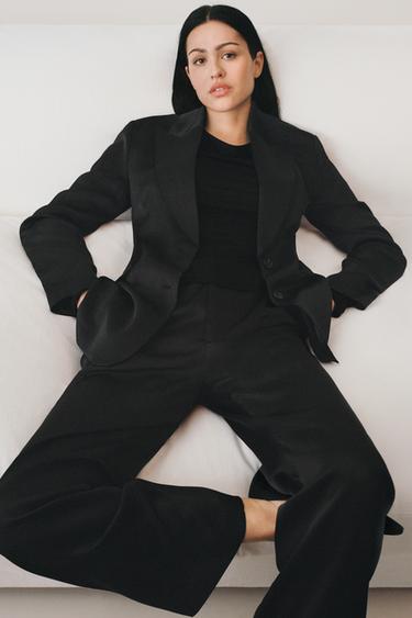 Zara Атласные костюмные брюки — 50TH ANNIVERSARY