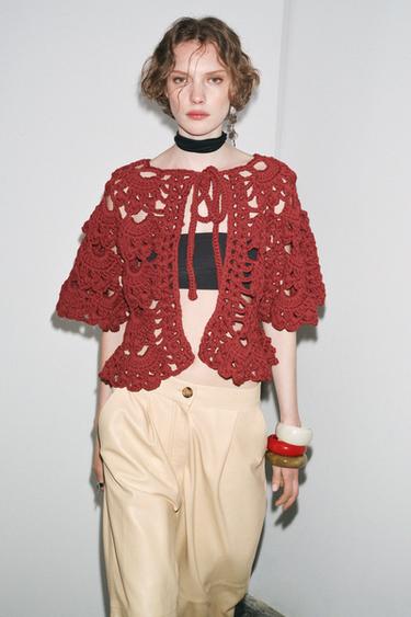 Zara Брюки BALLOON из 100% кожи — ZW COLLECTION