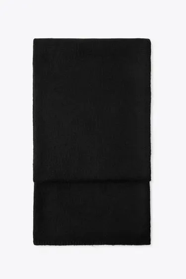 Черный шарф ZARA- Заказать в России