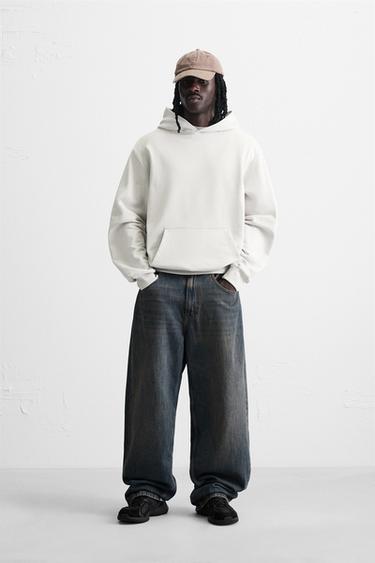 Zara Базовое худи