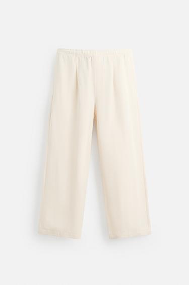 Zara Брюки-джоггеры классического кроя купить с доставкой.