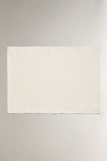 Zara Плетеный коврик для ванны