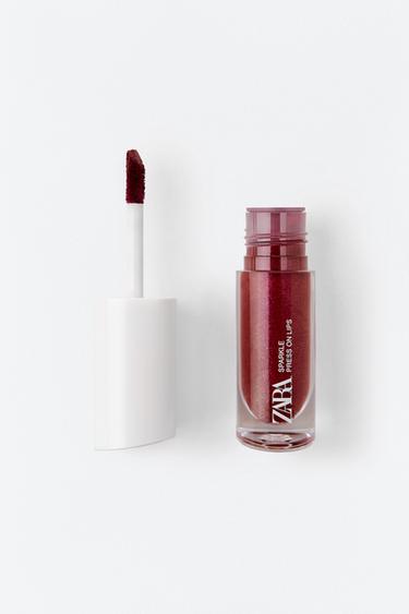 Zara Жидкая помада - вспышки на губах при нажатии