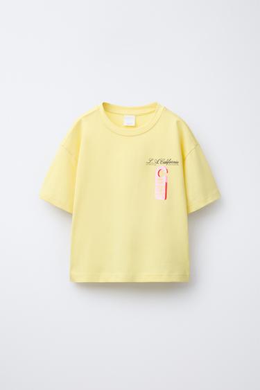 Zara Футболка с принтом