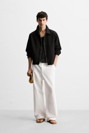 Zara Куртка-рубашка на молнии