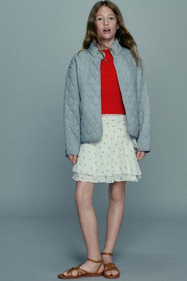 Zara Стеганая куртка