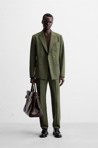 Zara Костюмные брюки с шерстью