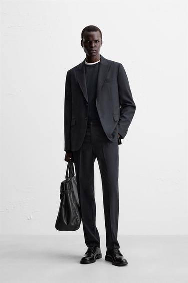 Zara Костюмный блейзер в елочку