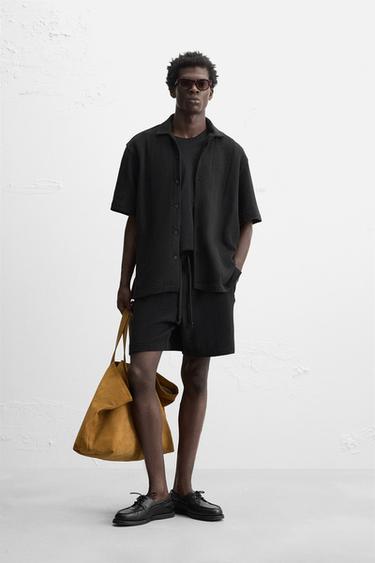 Zara Шорты из жаккардовой ткани