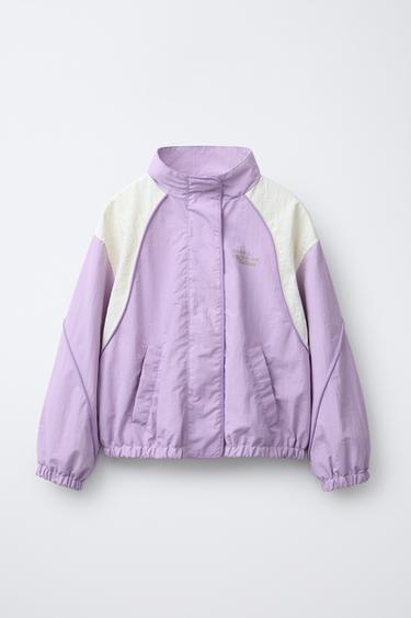 Zara Дождевик с контрастной отделкой