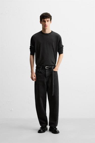 Zara Джинсы TAPERED WIDE FIT