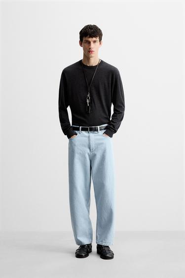 Zara Джинсы TAPERED WIDE FIT